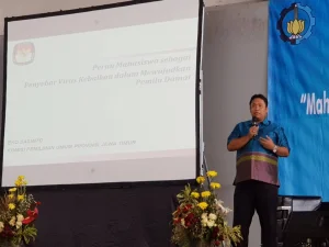 KPU Minta Mahasiswa Hindari Berita Hoax dan Politisasi SARA