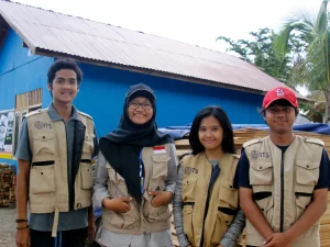 Cerita Mahasiswa ITS Jadi Relawan Gempa Lombok