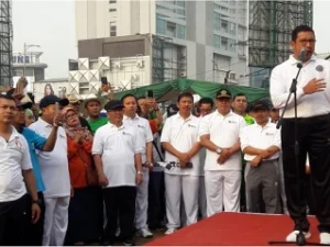 Pesan Menag Untuk Guru Madrasah di Acara Jalan Sehat Hari Guru Nasional 2018