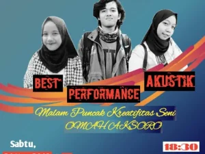 Malam Puncak Kreativitas Seni bersama Omah AKsoro 2018
