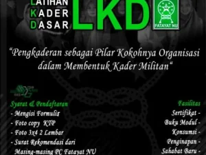 Latihan Kader Dasar Fatayat NU Kabupaten Mempawah