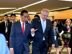 Jokowi Bertemu PM Australia Bahas Kerjasama Dua Negara 