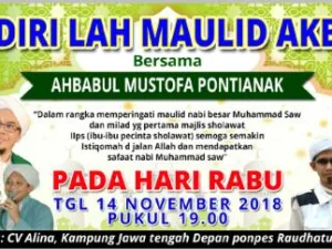 Maulid Nabi Saw Trans-Kalimantan Bersama Ulama dan Habaib