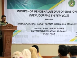 Saintek UIN Pengenalkan Operasional Jurnal Sistem OJS