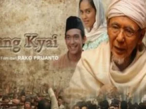 Warga NU Ngluyu Nganjuk Gelar Nobar ‘Sang Kiai’ untuk Tumbuhkan Nasionalisme