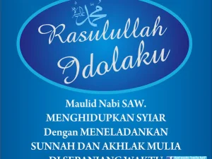 Maulid, Meneladani Akhlak Rasulullah Saw