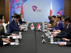 Bertemu PM Jepang, Jokowi Bahas Kerja Sama Ekonomi Dua Negara