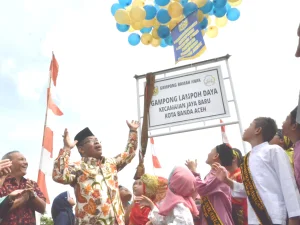 Aminullah Canangkan Lampoh Daya sebagai Gampong Ramah Anak