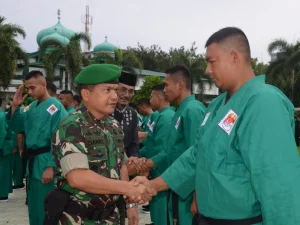 Kasdam Lepas Kontingen Yongmoodo Kodam IM