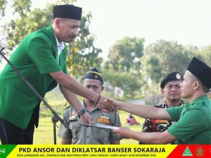 Mengkader Generasi Bangsa, Banser Sokaraja Gelar Diklatsar