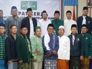 Galakkan Program Membumi, MWC NU Cipayung Gelar Raker