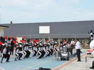 Drum Band Aceh Timur Tampil Memukau
