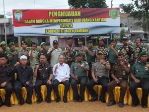 Dandim 0117/Atam Berserta Forkompimda Laksanakan Kegiatan Penghijauan