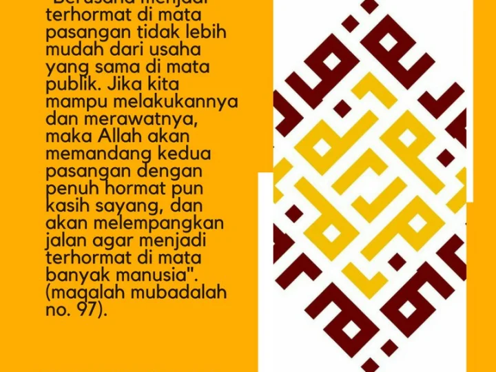 Urgensi Mubaadalah dan Teladan dalam Berumah Tangga