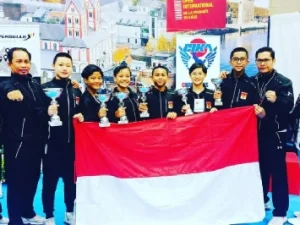 Tim Karate Indonesia Berhasil Sabet 10 Medali Emas dari Belgia