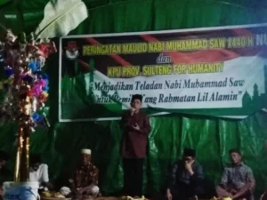 Bentuk Cinta pada Nabi, Pengungsi Petobo Selenggarakan Maulid Nabi