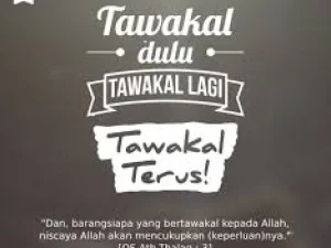 Relasi Rezeki dan Tawakal