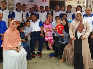 Aminullah Semangati Pasien Thalasemia di Rumah Singgah
