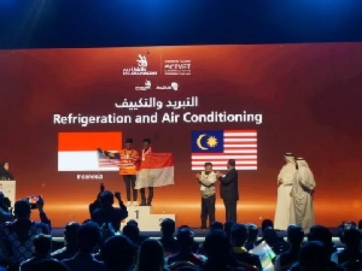 Delegasi Indonesia Berhasil Merebut Juara Umum Perhelatan World Skills Asia (WSA) 2018 di Abu Dhabi