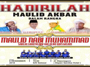 Maulid Akbar bersamaa Ulama dan Habaib