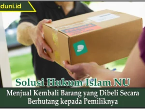 Menjual Kembali Barang yang Dibeli Secara Berhutang kepada Pemiliknya