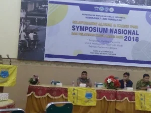 Simposium Nasional Awali Rangkaian Kegiatan PKD Raya  PMII IAIN Pontianak