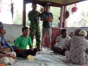 Babinsa Ajak Petani untuk Segera Turun Kesawah