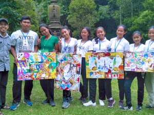 Bekali Pengetahuan tentang Sampah Plastik, Mandavi SMKN 1 Tegallalang Gelar Workshop