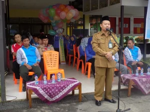 Perkemahan Pramuka Tingkat Mts Resmi Dibuka Kemenag SIntang