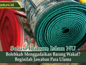 Bolehkah Menggadaikan Barang Wakaf?
