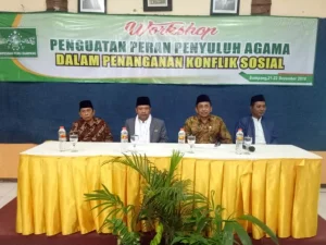 Lakpesdam NU Sampang Gelar Workshop Penguatan Peran Penyuluh Agama