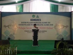 Sambut Peserta Kongres, KH Musthofa Aqil Siradj: IPNU-IPPNU Bukan Sebuah Organisasi Biasa