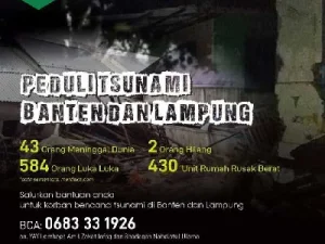 NU Peduli Gerak Cepat Bantu Korban Terdampak Tsunami di Banten dan Lampung