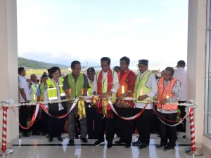 Presiden Jokowi Resmikan Bandara Morowali Sulteng