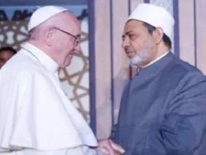 Grand Syekh Al-Azhar Ucapkan Selamat Natal dengan Kunjungi Paus Fransiskus