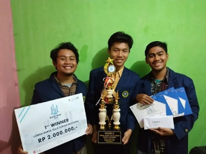 Rumah Ramah Lingkungan Ciptaan Mahasiswa IPB, Juara Build Year 2018