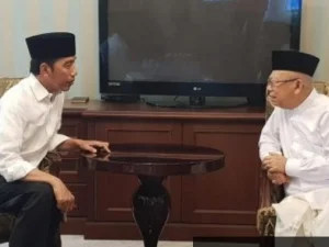 Jokowi Bantah Kiai Ma'ruf tak Bantu Dongkrak Elektabilitas