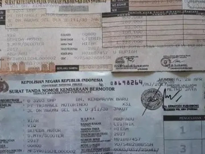Cara Blokir Nama di STNK Usai Jual Kendaraan