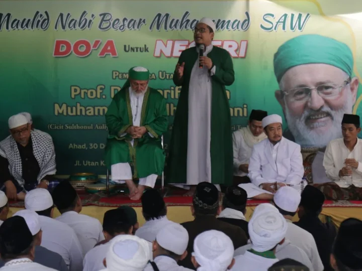 Cicit Syekh Abdul Qadir al Jailani Hadiri Maulid Nabi JATMAN DKI