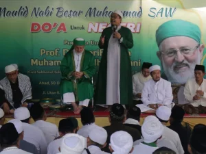 Cicit Syekh Abdul Qadir al Jailani Hadiri Maulid Nabi JATMAN DKI
