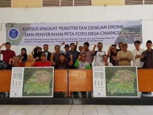 ITB Lakukan Pemetaan Udara Desa Cinangsi Cianjur