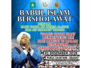Babul Islam Bersholawat bersama Habib Thoha Bin Husain al-Jufri