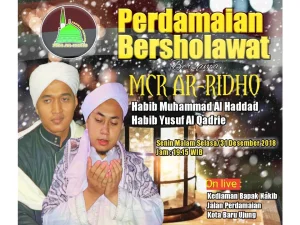 Perdamaian Bersholawat bersama Ulama dan Habib Menjelang Pergantian Tahun