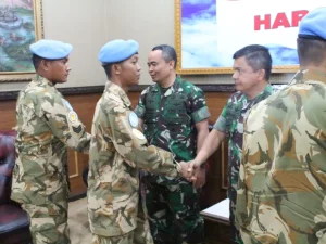 Pangdam IM Terima Korp Raport Prajurit