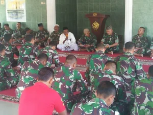 Sambut Tahun Baru, Kodim 0102/ Pidie Gelar Istighosah dan Doa Bersama
