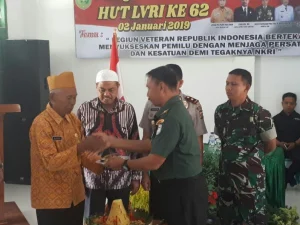 Danyonif RK/111 Hadiri Syukuran HUT LVRI ke 62