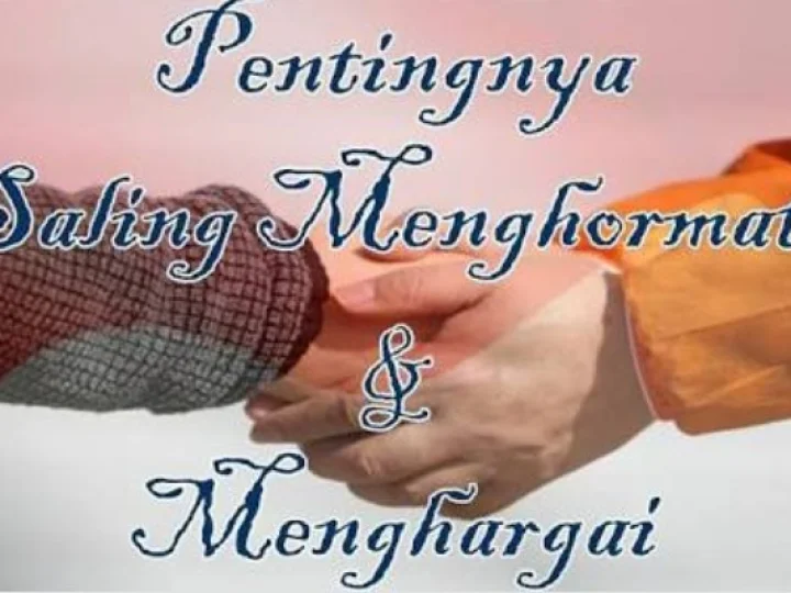 Pendidik Punya Tanggungjawab Membudayakan Sikap Saling Menghargai