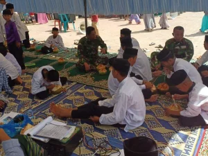 Personil Koramil Calang Hadiri Acara Maulid