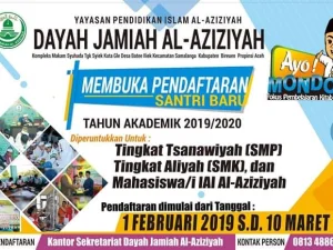 Dayah Jami’ah Al-Aziziyah (DJA) Batee Iliek Kembali Membuka Pendaftaran Santri dan Mahasiswa Baru