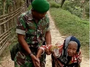 Pengabdian Babinsa Ramil 13/Petir